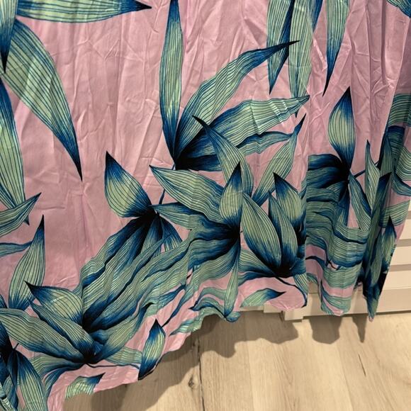 Olivaceous NWOT Maxi colorful floral Dress with side zipper. - Picture 3 of 10